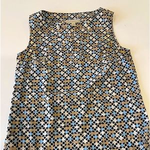 Dana Buchman sleeveless top size S NWOT